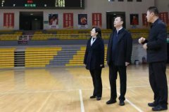 吴开华调研奥体核心运营、校园平安、闲置资产